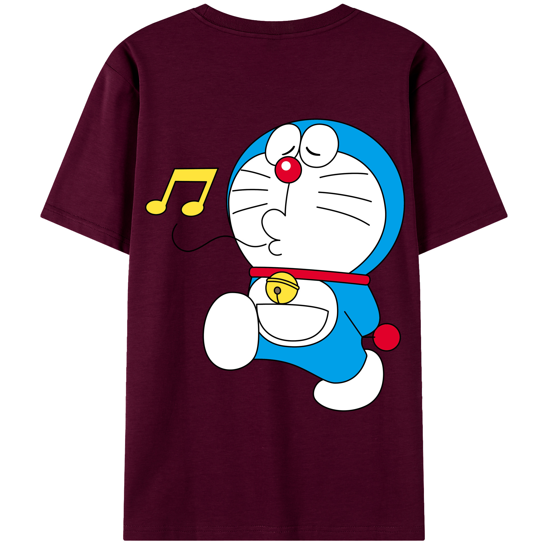 （画像用） ドラえもん Doraemon レディース半袖Tシャツ(バックプリント)
